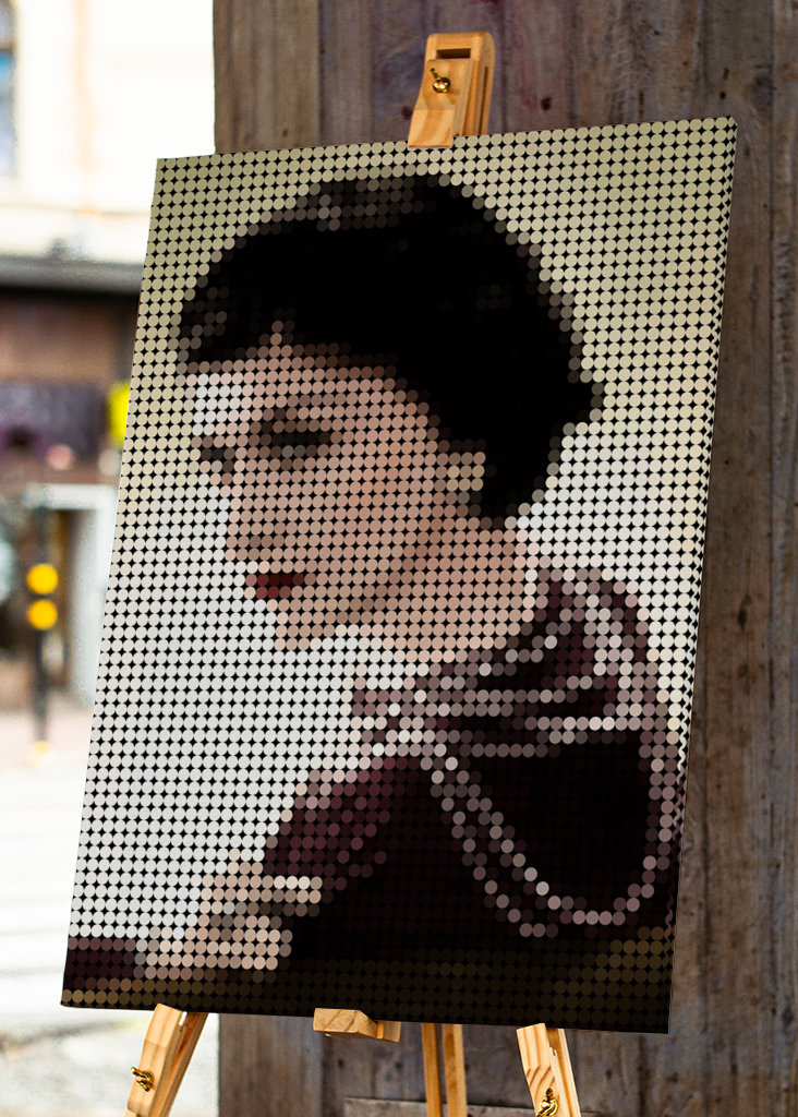 Puntíky ve stylu Coco Chanel dalam