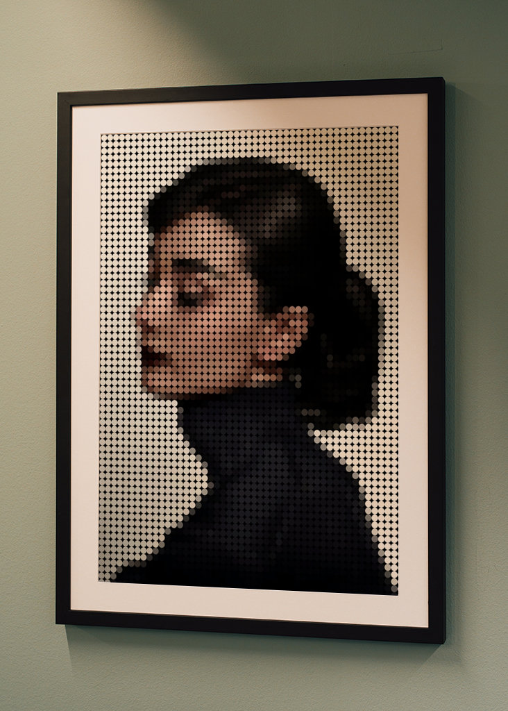Audrey Hepburn in Style Dots