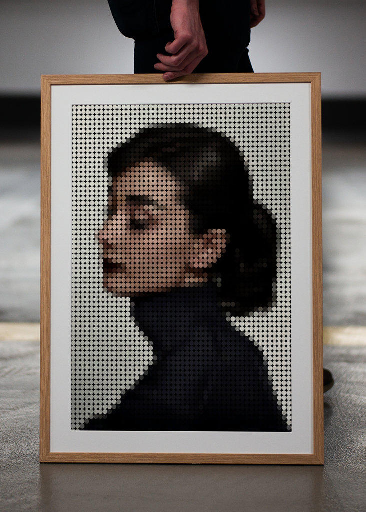 Audrey Hepburn in Style Dots