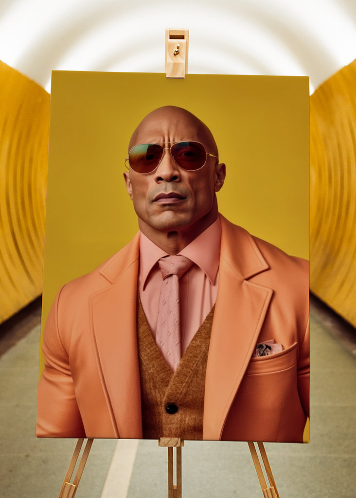 Dwayne 'The Rock' Johnson Kunst