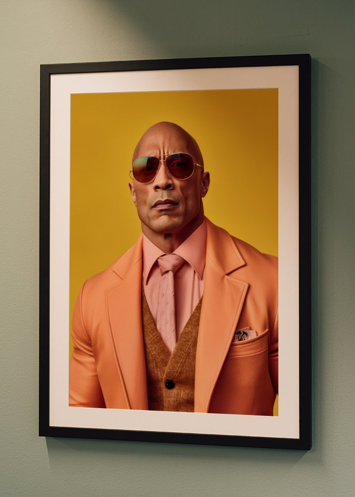 Dwayne 'The Rock' Johnson Kunst