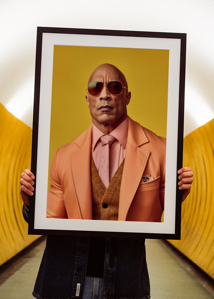 Dwayne 'The Rock' Johnson Kunst