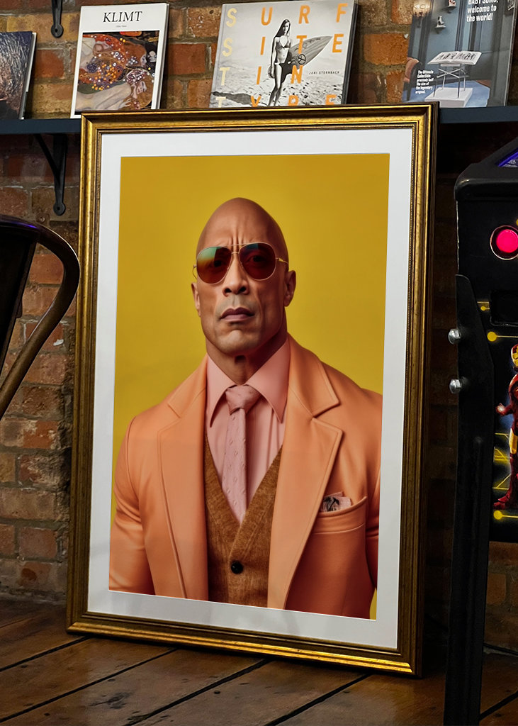 Dwayne 'The Rock' Johnson Kunst