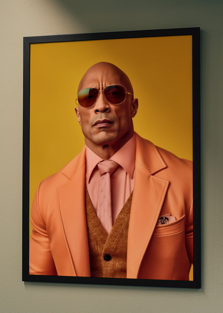 Dwayne 'The Rock' Johnson Kunst
