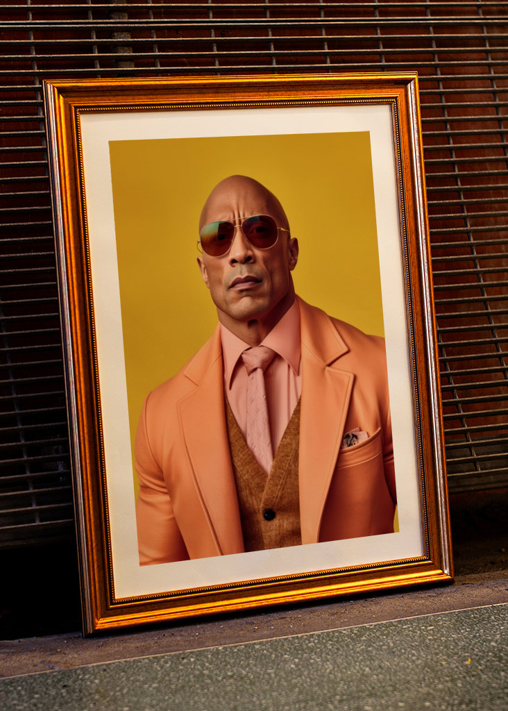 Dwayne 'The Rock' Johnson Kunst