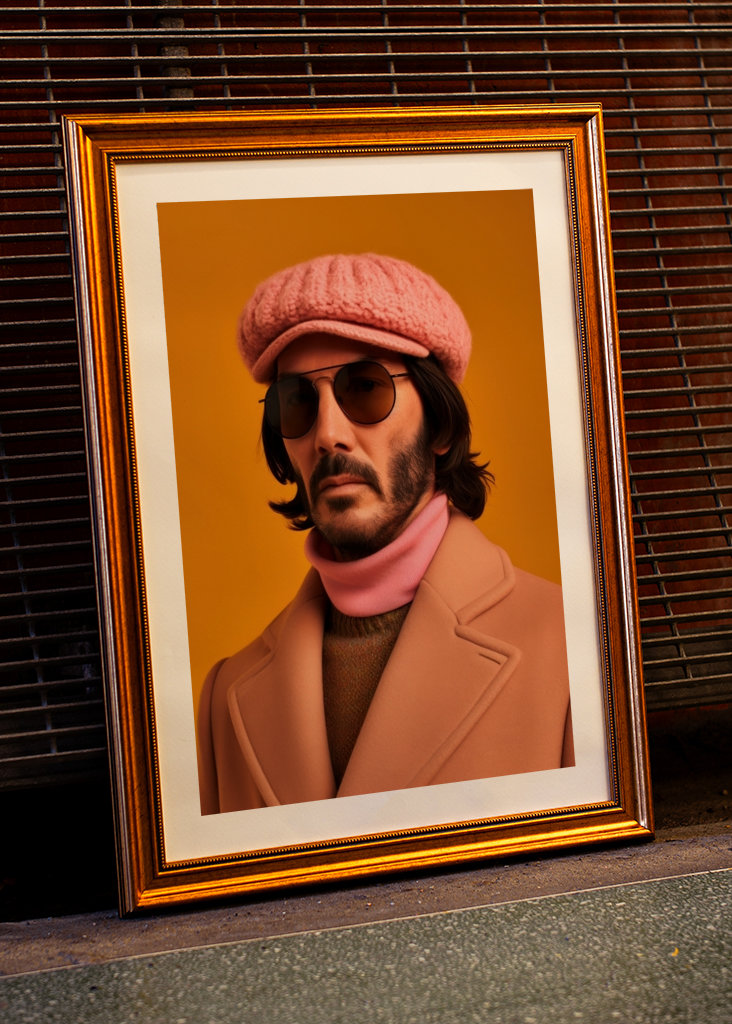 Keanu Reeves Modekunst