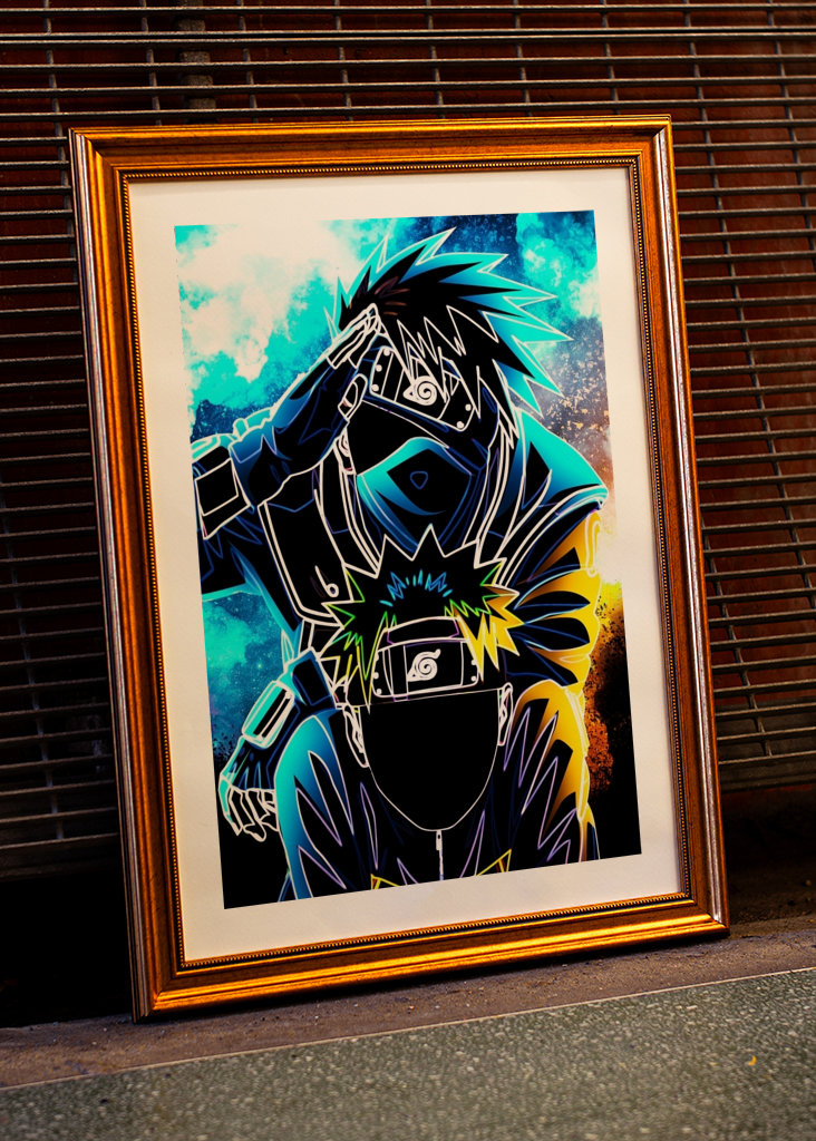 Soul of naruto and kakashi