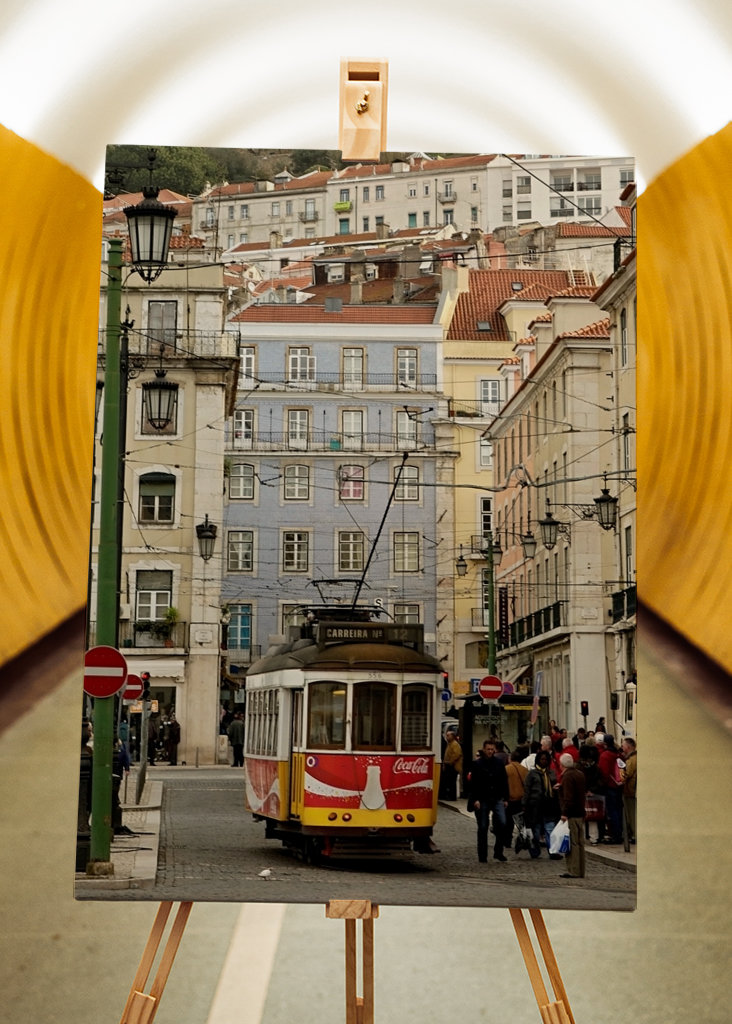 Casco antiguo y tranvía 