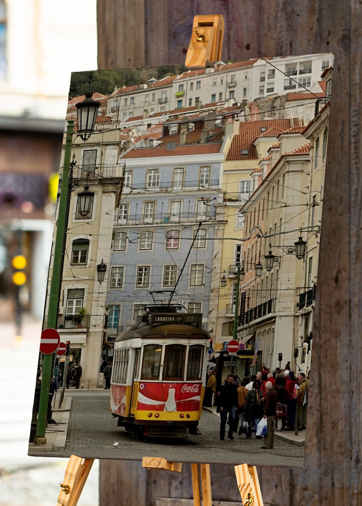 Casco antiguo y tranvía 