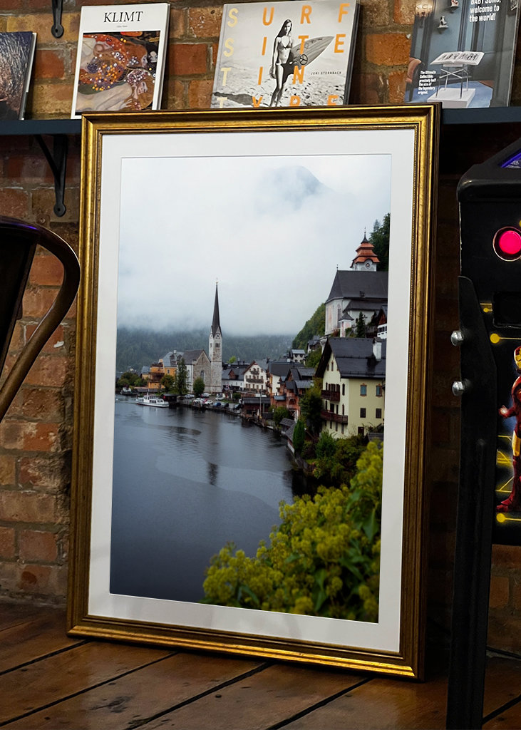 Das kleine Dorf Hallstatt