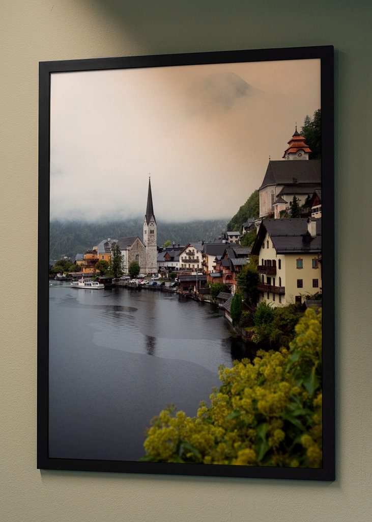 Das kleine Dorf Hallstatt