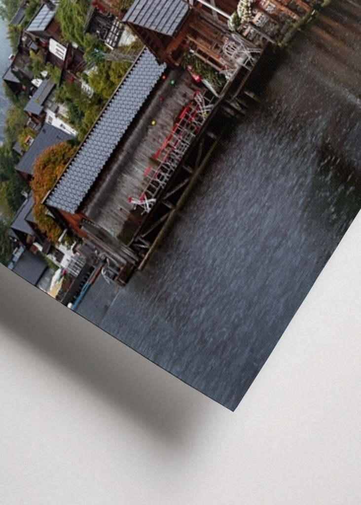 Das kleine Dorf Hallstatt