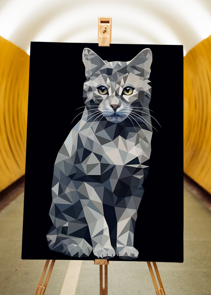 Cat - Low Poly
