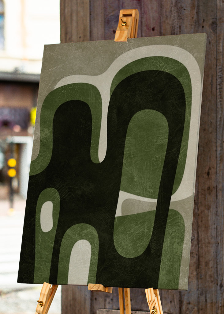 Ombres vertes modernes