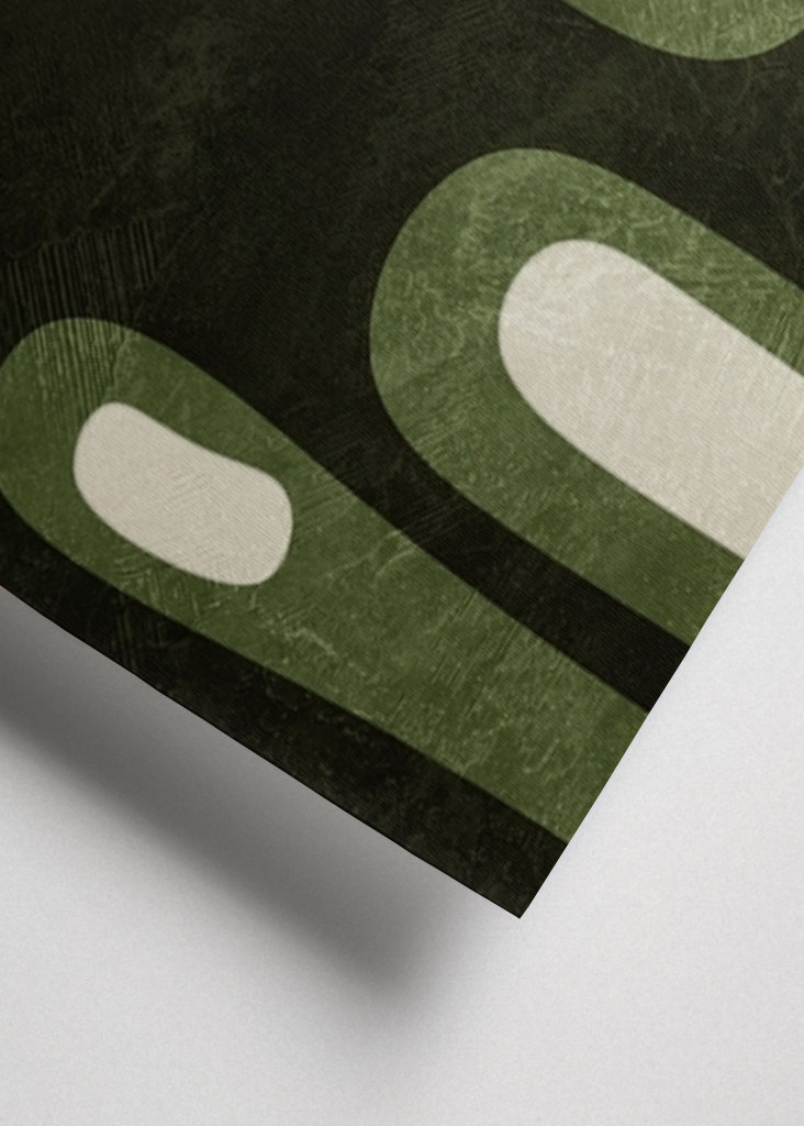 Ombres vertes modernes