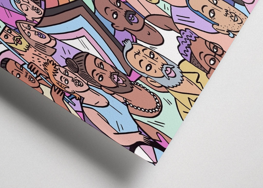 Das offizielle queer.de-Poster