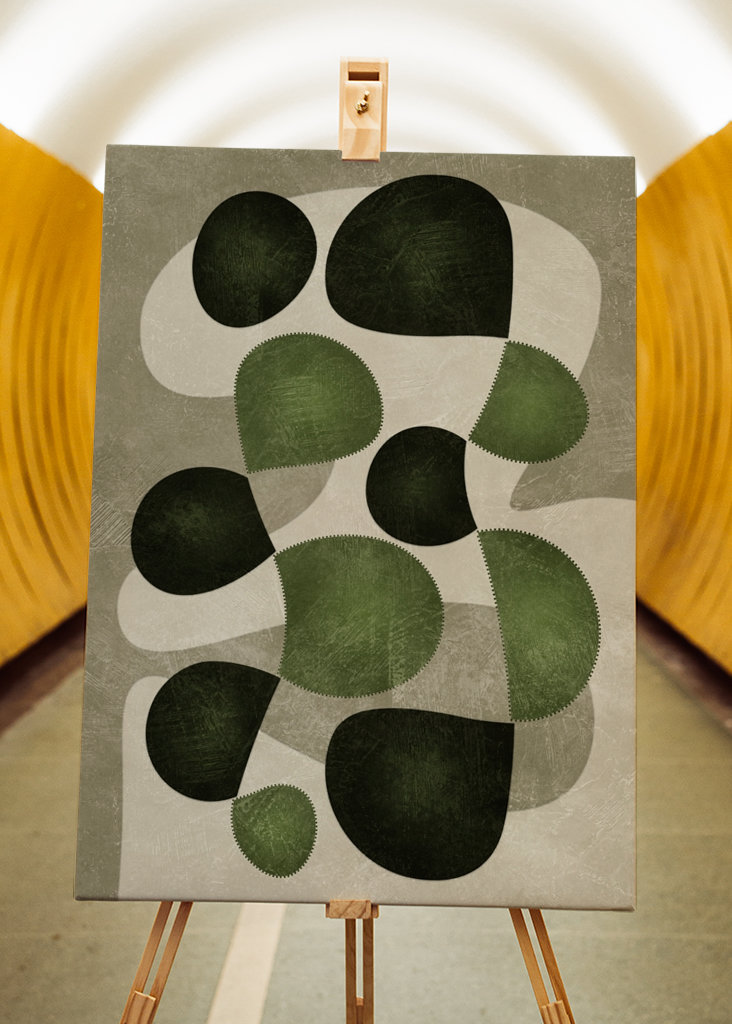 Abstraktní Zelená Záhada