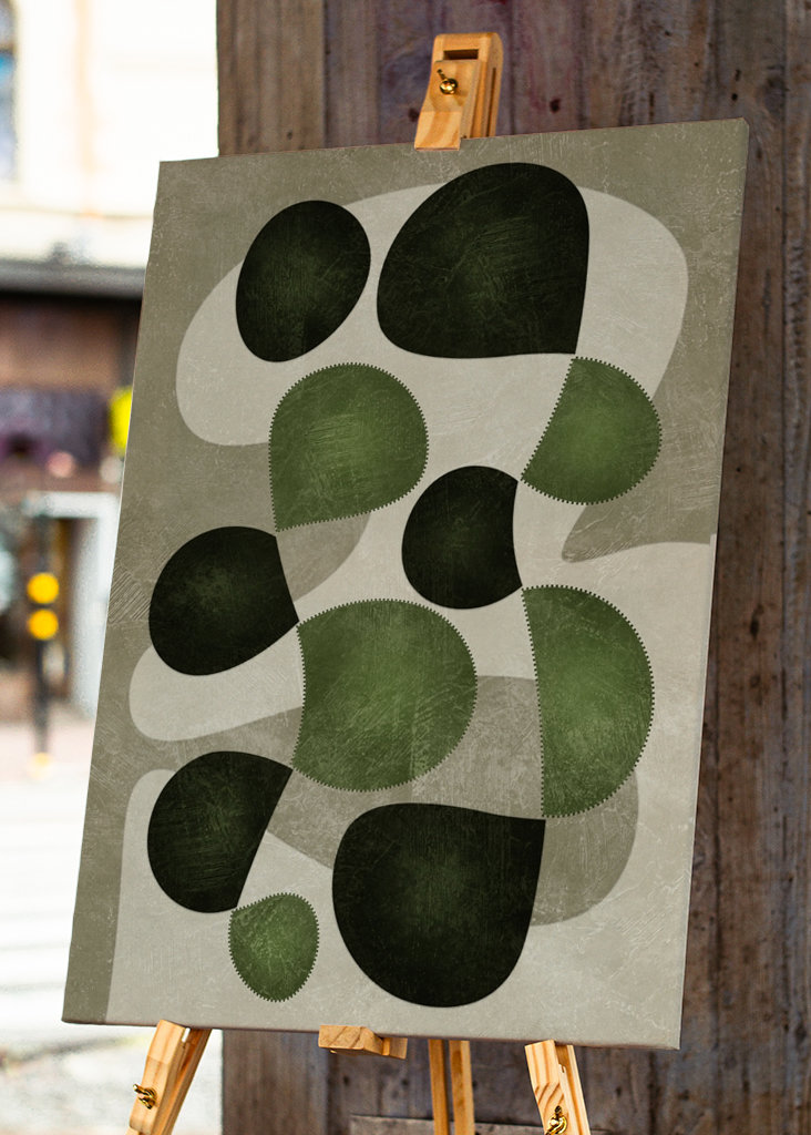 Abstraktní Zelená Záhada