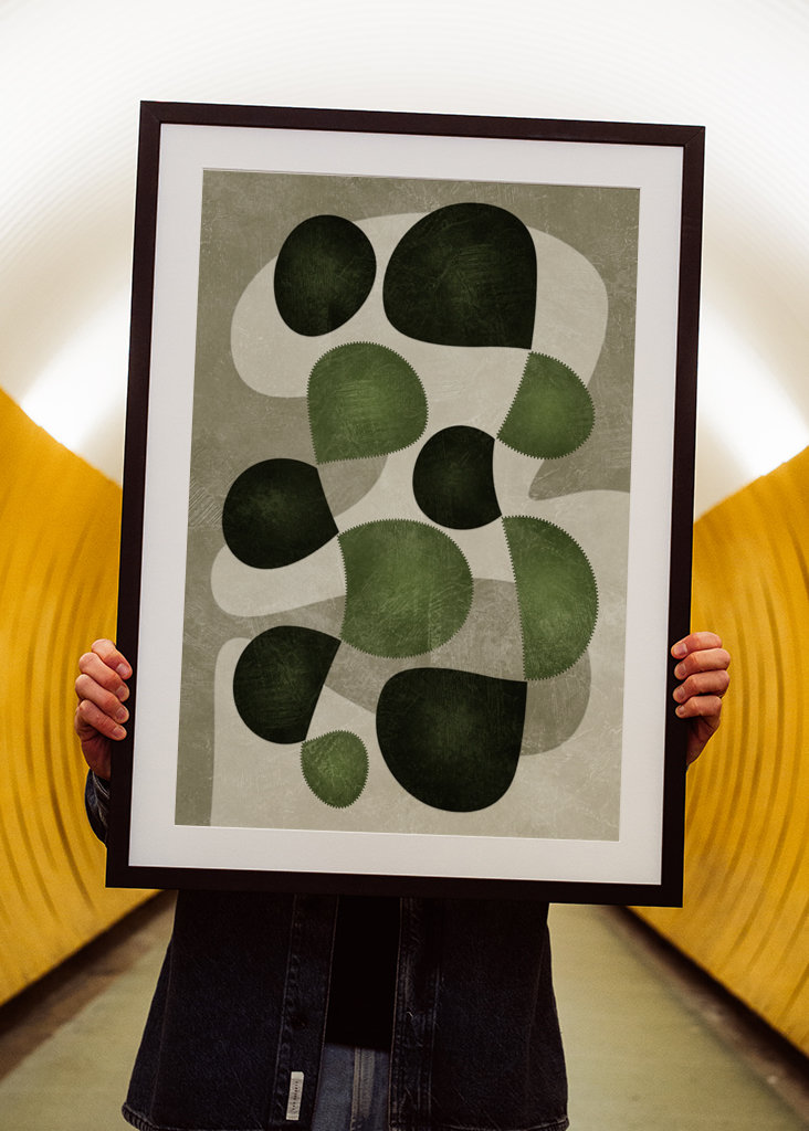 Abstraktní Zelená Záhada