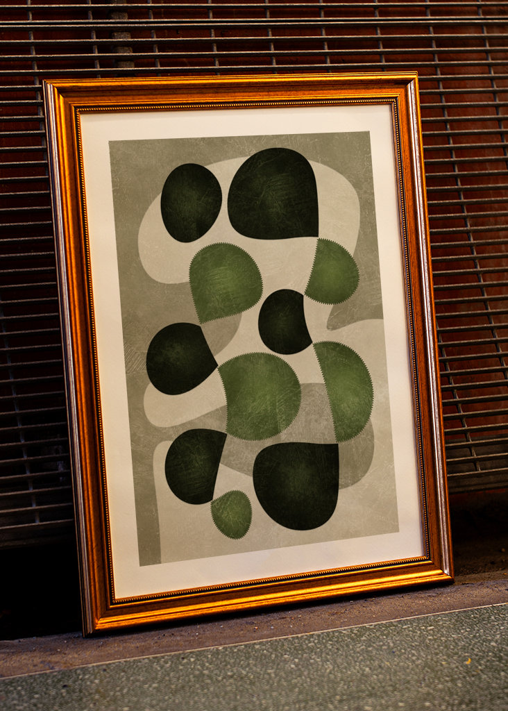 Abstraktní Zelená Záhada