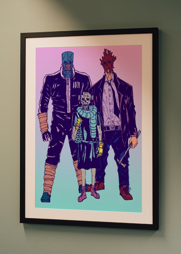 Trelogi Dorohedoro Kunst