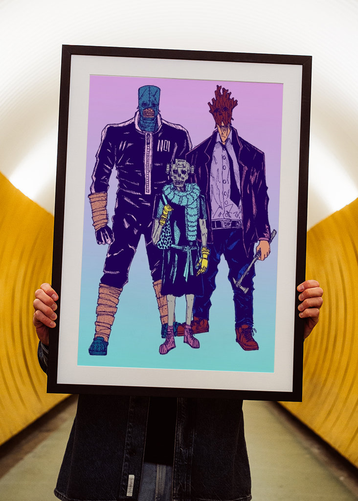 Trelogi Dorohedoro Kunst