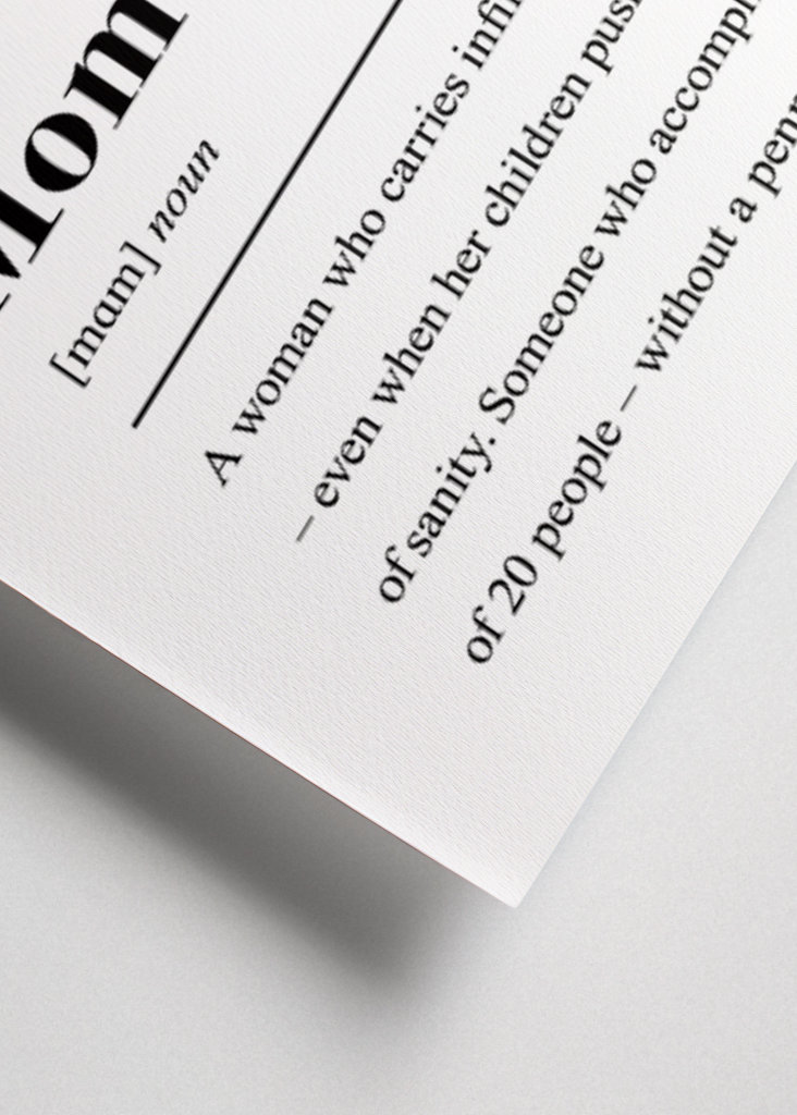 Mom Definition - Mother Quote