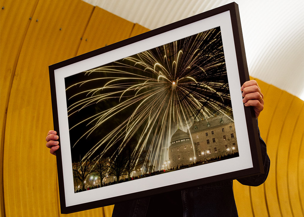 Örebro slott fyrverkeri