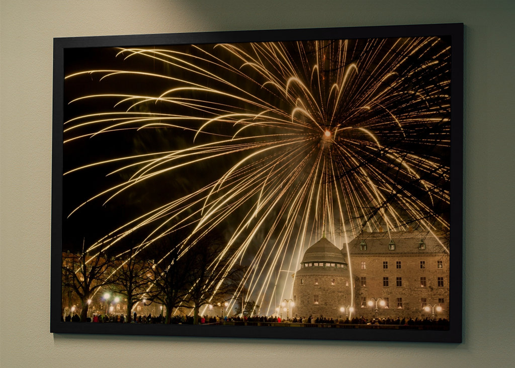 Örebro slott fyrverkeri