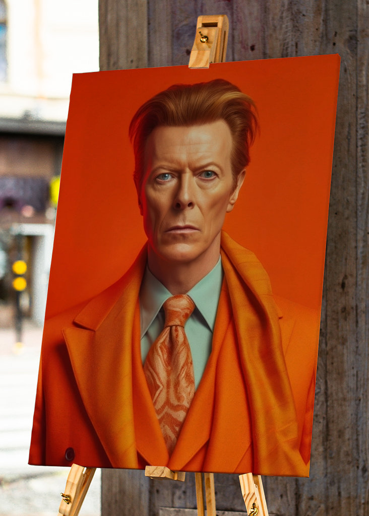 David Bowie Fashion Art