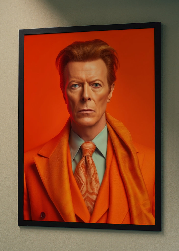 David Bowie Fashion Art