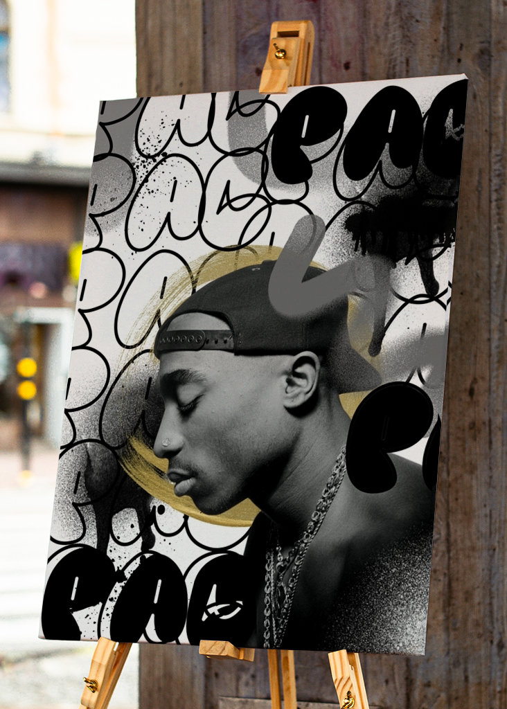 2pac graffiti rap