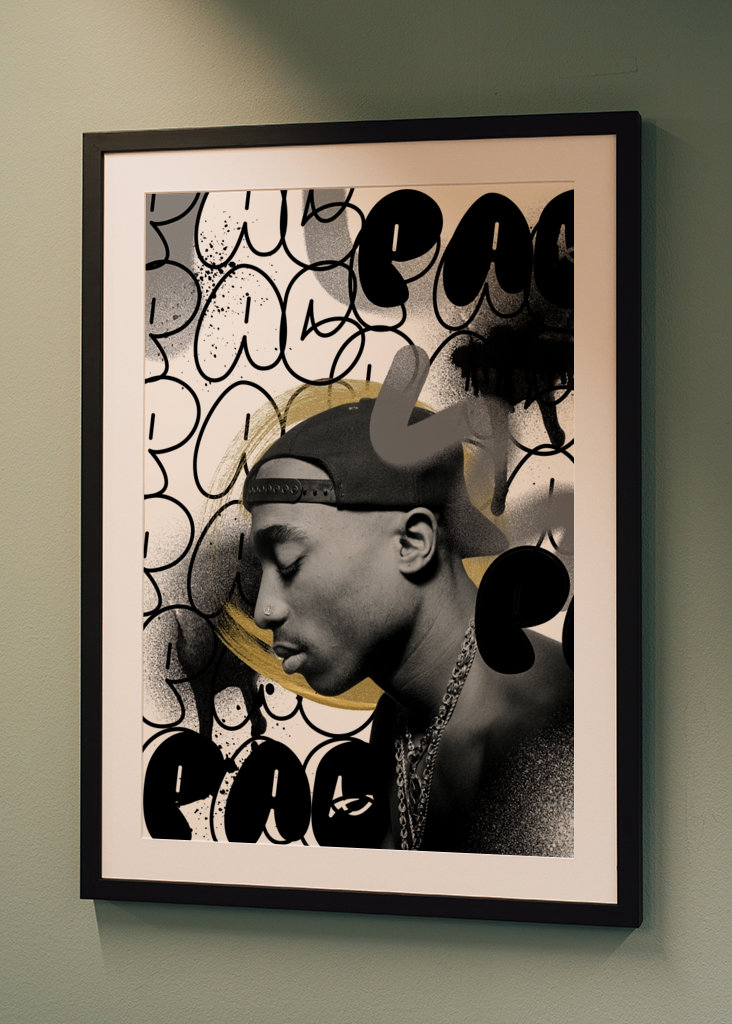 2pac graffiti rap