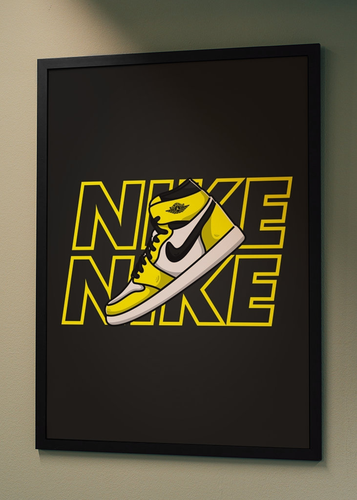 Nike Air Jordan gul 2