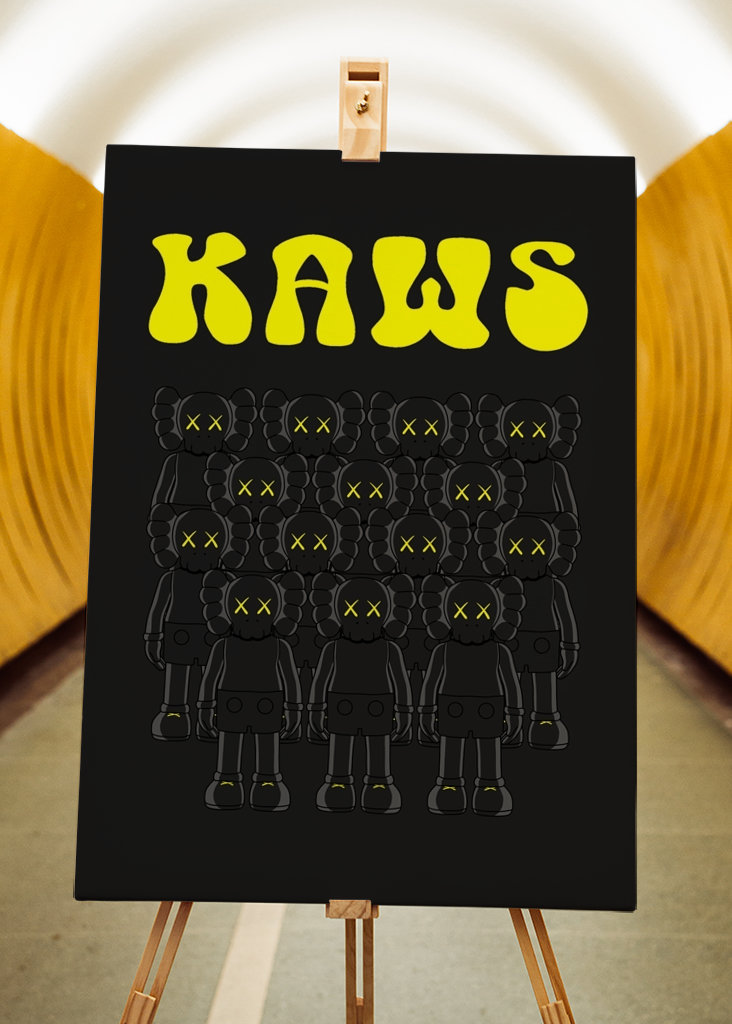 kaws black troops