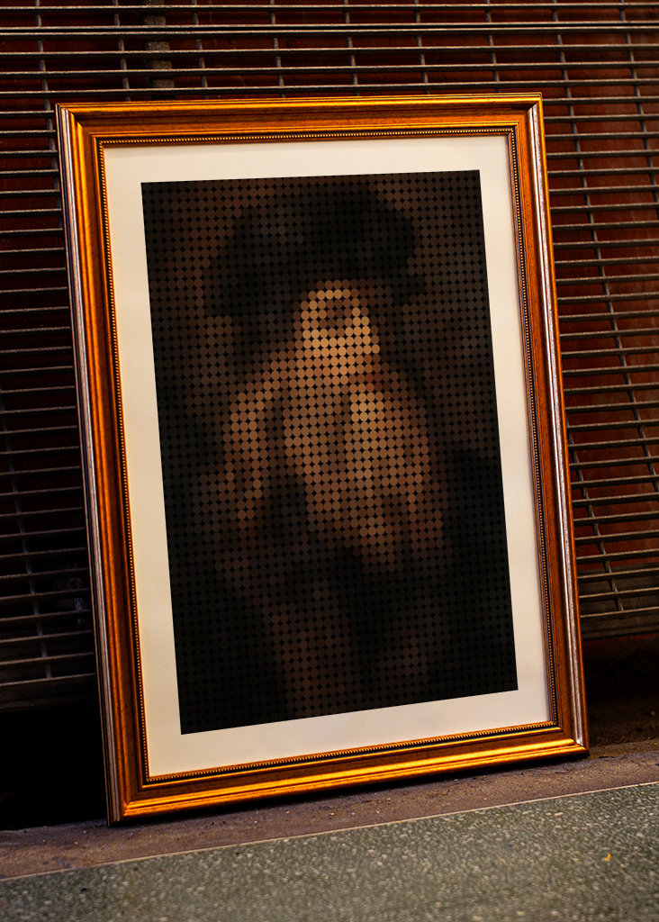 Leonardo da Vinci in Style Dot