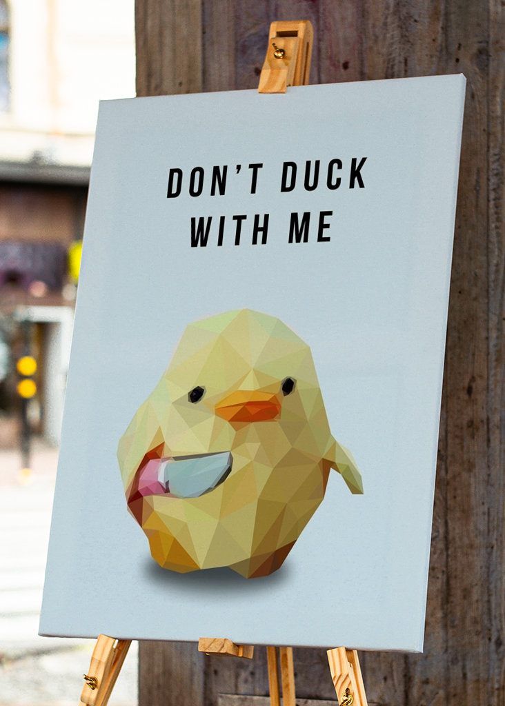 don't duck with me meme