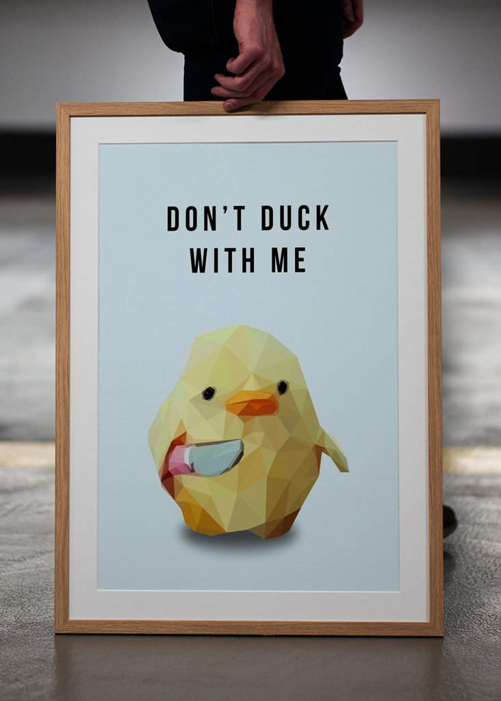 don't duck with me meme