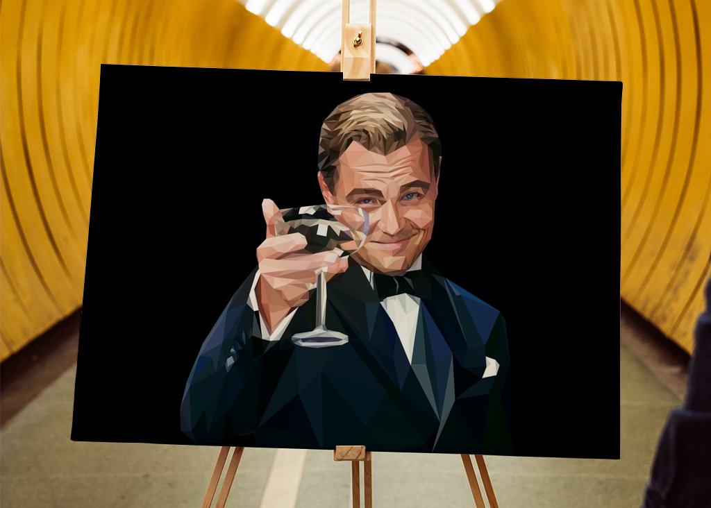 Leonardo dicaprio Cheers Meme