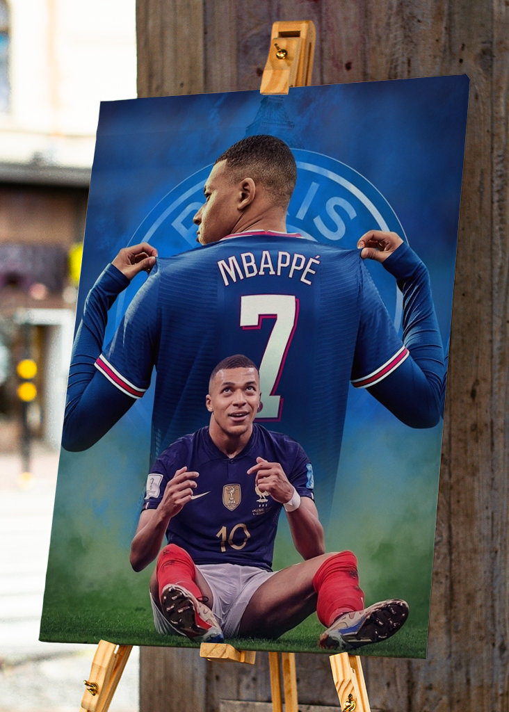 Kylian Mbappe Potrait