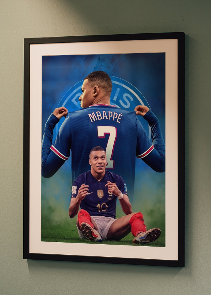 Kylian Mbappe Potrait