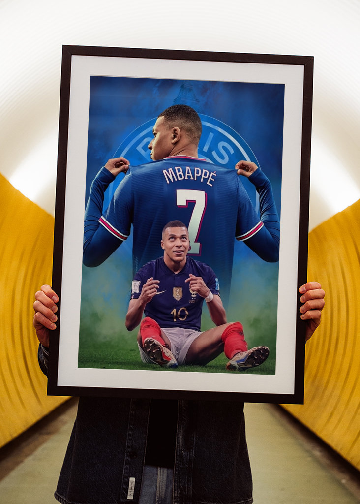 Kylian Mbappe Potrait