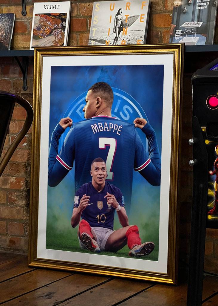 Kylian Mbappe Potrait