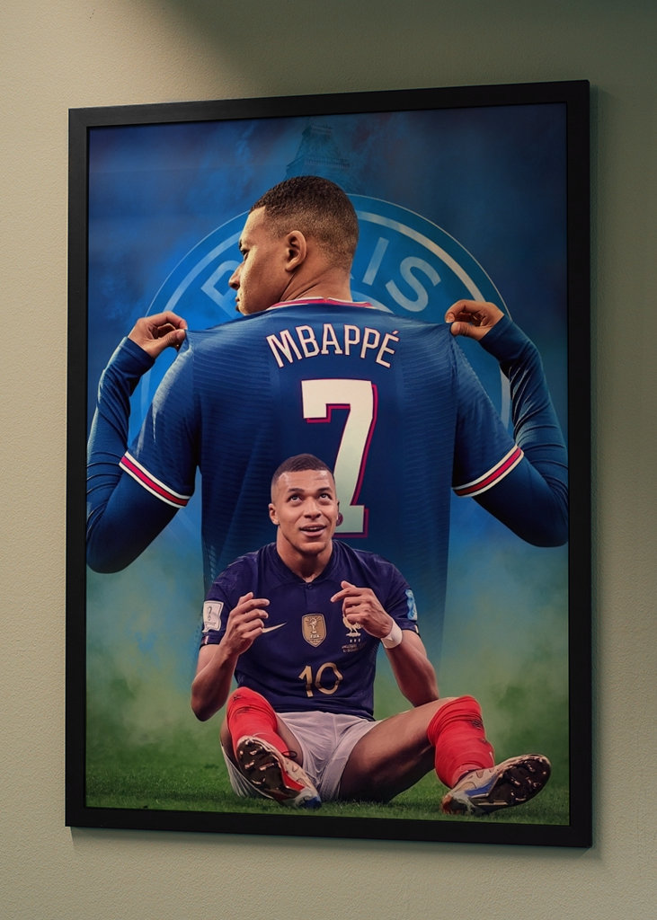 Kylian Mbappe Potrait