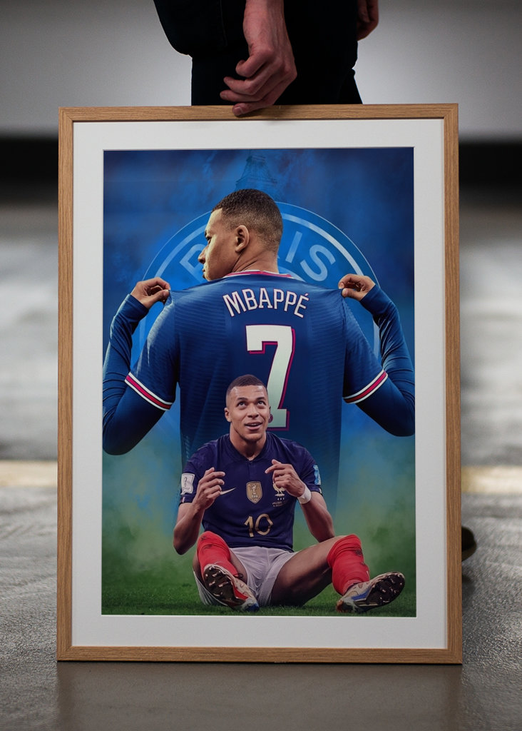 Kylian Mbappe Potrait