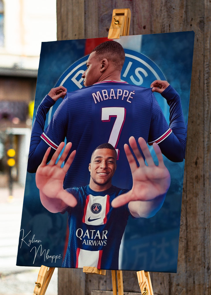 Kylian Mbappé Amazing Potrait