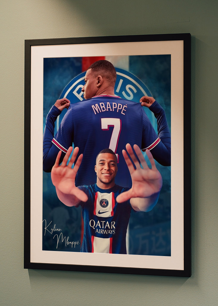 Kylian Mbappé Amazing Potrait