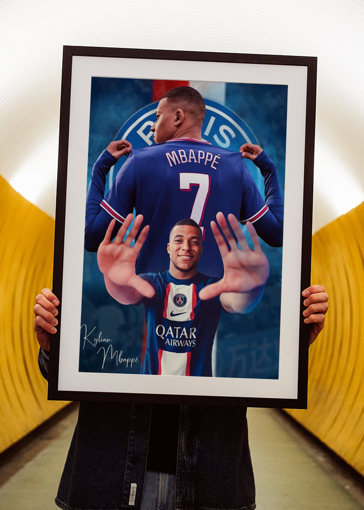 Kylian Mbappé Amazing Potrait