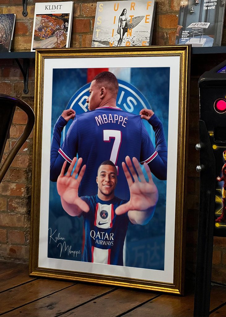 Kylian Mbappé Amazing Potrait