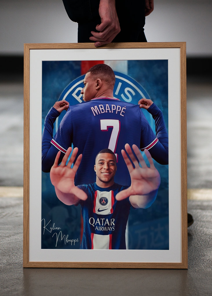 Kylian Mbappé Amazing Potrait